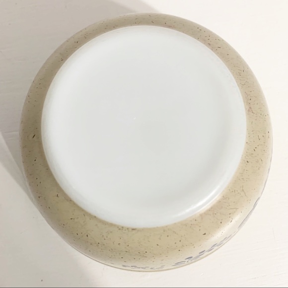 Vintage Pyrex Homestead Beige Speckle Blue 401 1.5 Pints Mixing Batter Nest Bowl - Picture 7 of 10